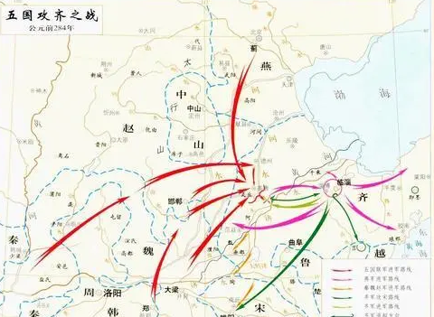 战国时期发生了五国攻秦之战，结果是怎样的？