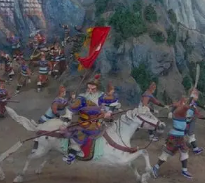定军山之战的胜利，黄忠水与夏会的围歼