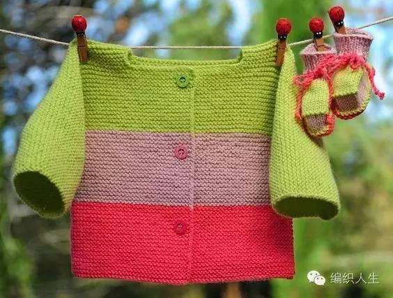 入门小孩衣服编织教程（编织大集合0-6岁男女宝宝的编织款式）